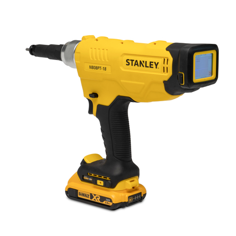 NB08PT-18 Stanley Rivet Gun | Fast, Cordless Rivet Nut Tool